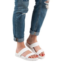 Seastar Kiiltävät tossut valkoinen 1