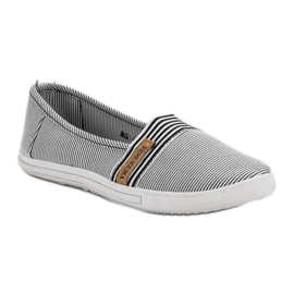 Mukava VICES Slipony valkoinen musta 1