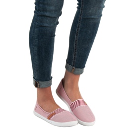 Mukava VICES Slipony valkoinen punainen 1