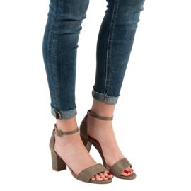 Tyylikkäät VICES -sandaalit vihreä 2