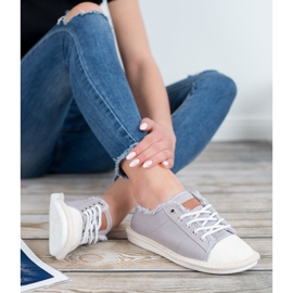 SHELOVET Nauhoitetut espadrillit keltainen 2