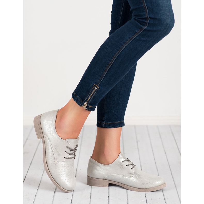 BLESS Tyylikkäät naisten kengät harmaa 2