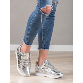 SHELOVET Lakatut urheilukengät harmaa 1