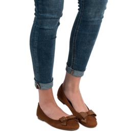 Best Shoes Kamelin ballerinat ruskea 1