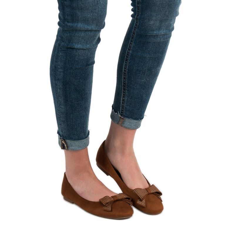 Best Shoes Kamelin ballerinat ruskea 1