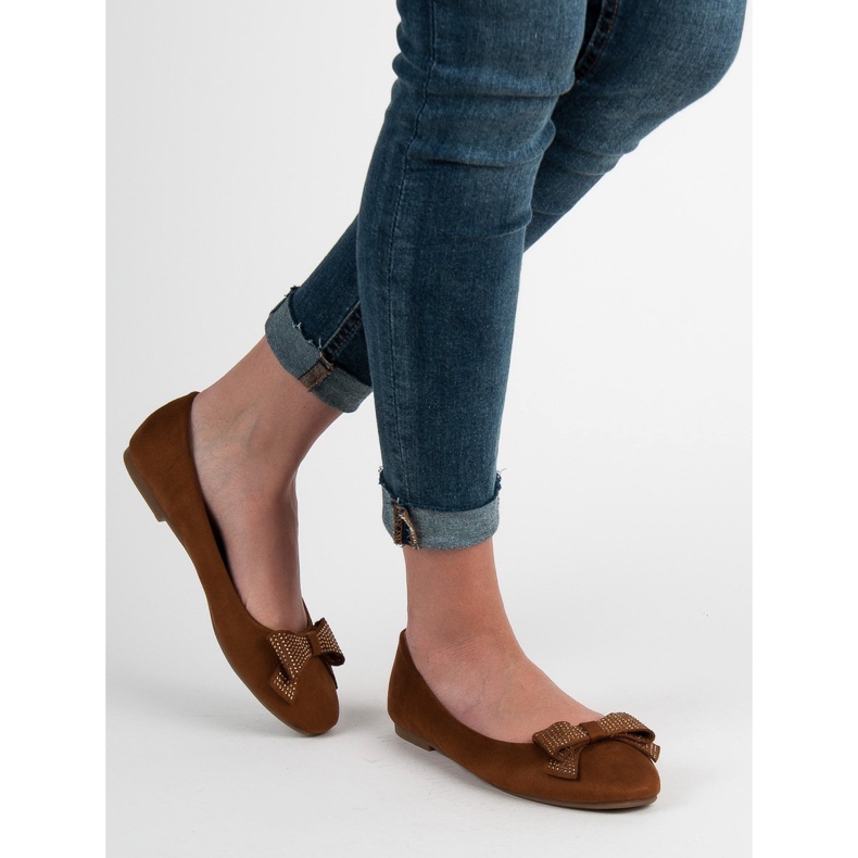 Best Shoes Kamelin ballerinat ruskea 2