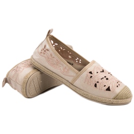 VICES Suede Espadrilles ruskea 1