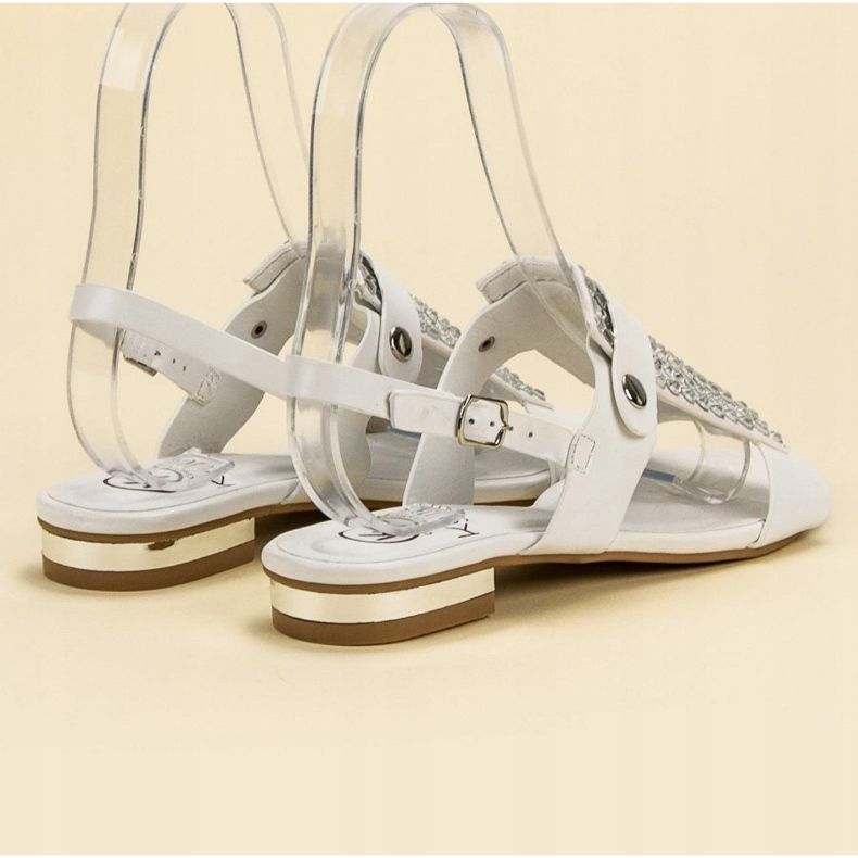 Kylie Naisten valkoiset sandaalit valkoinen 1