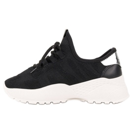 Vices Tekstiiliset urheilujalkineet musta 1