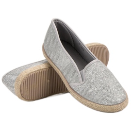 SHELOVET Silver Slip-On lenkkarit harmaa 1