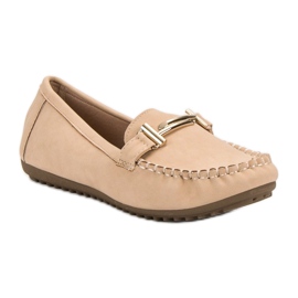 Top Shoes Naisten beige -leivonnaiset 1