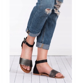 Evento Avoimet sandaalit musta 2