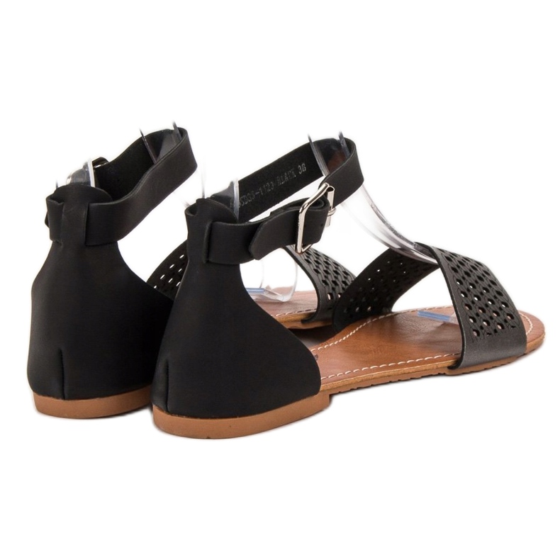 Evento Avoimet sandaalit musta 1