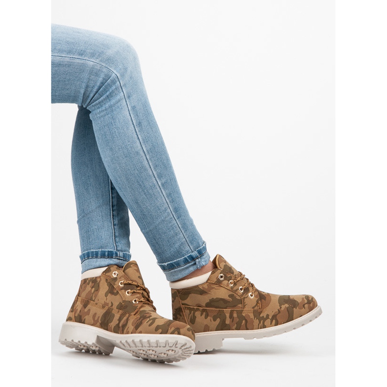 Ideal Shoes Matala nilkka Trapper monivärinen 2