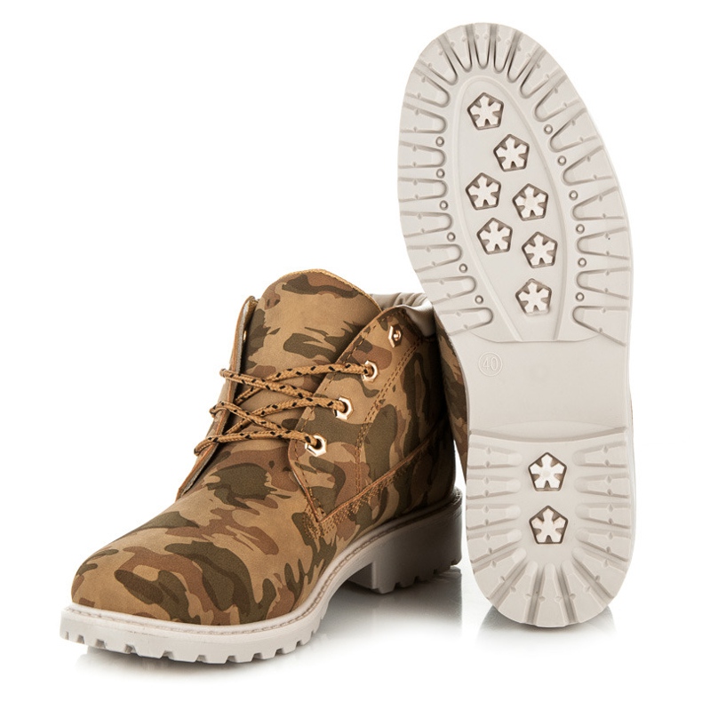 Ideal Shoes Matala nilkka Trapper monivärinen 1