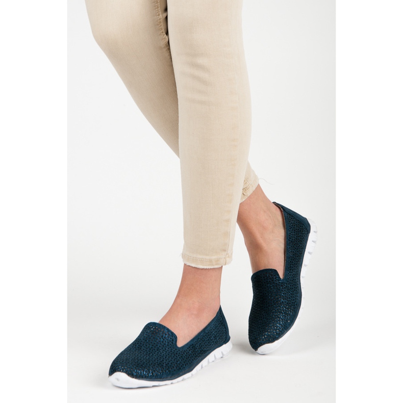 Vinceza Avoimet nahkaiset herrat laivastonsininen 2