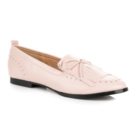 Seastar Tyylikkäät mokasiinit kevääksi vaaleanpunainen 1