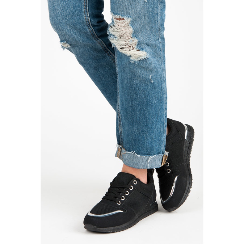 Seastar Naisten urheilukengät musta harmaa 2