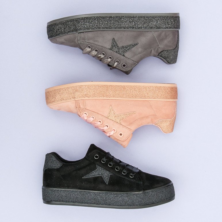 MCKEYLOR kimaltelevat tennarit harmaa 1