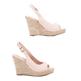 Renda Muodikkaat mokkanahkaiset sandaalit ruskea 1