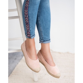 Marquiz Mokkanaiset ballerinat vaaleanpunainen 2