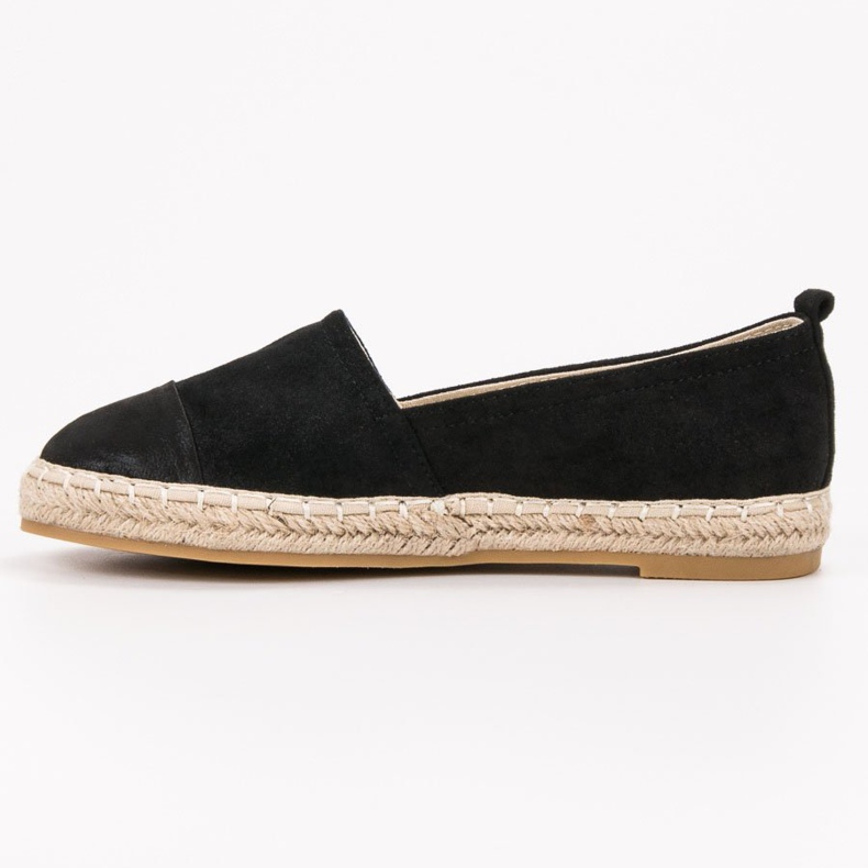 Forever Folie Suede Espadrilles musta 1