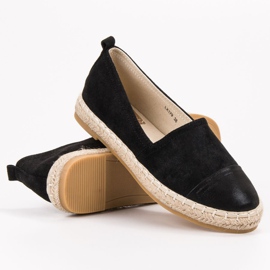 Forever Folie Suede Espadrilles musta 2