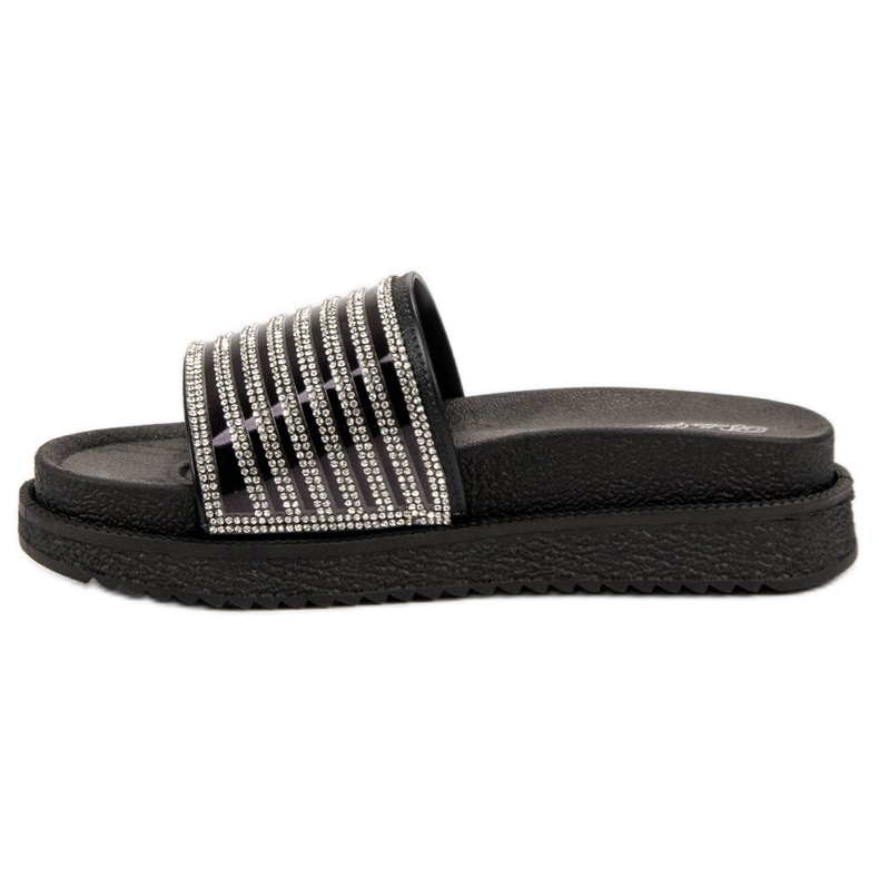 Bello Star Tossut kristalleilla musta 1