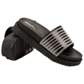 Bello Star Tossut kristalleilla musta 2