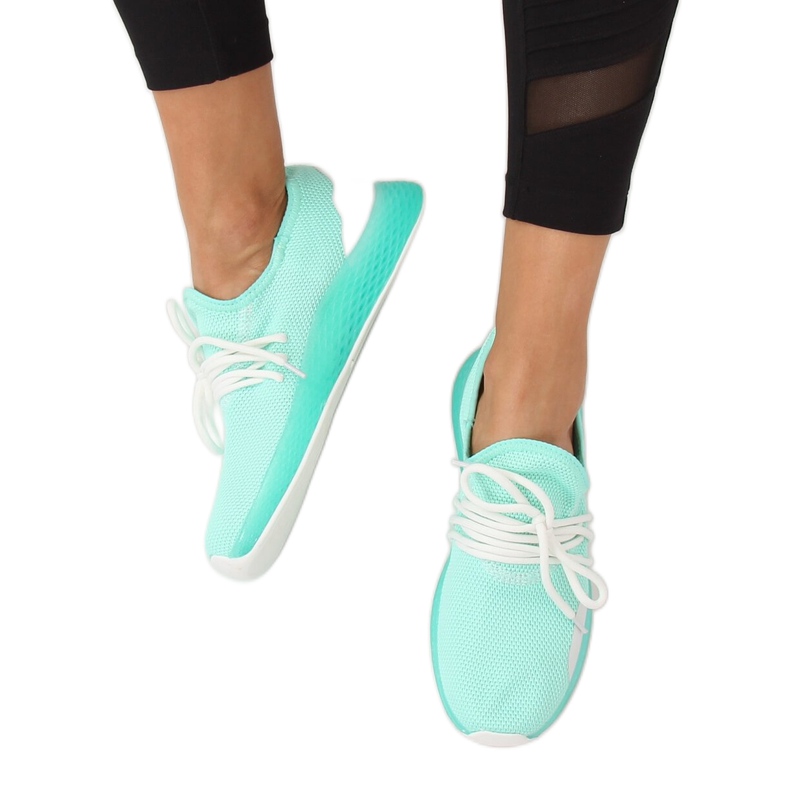 Mintunväriset urheilukengät B-6851 Vihreä 2