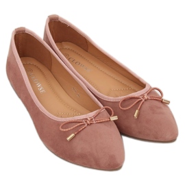 Ballerinat mantelin varpailla vaaleanpunainen 8F58 Vaaleanpunainen 1