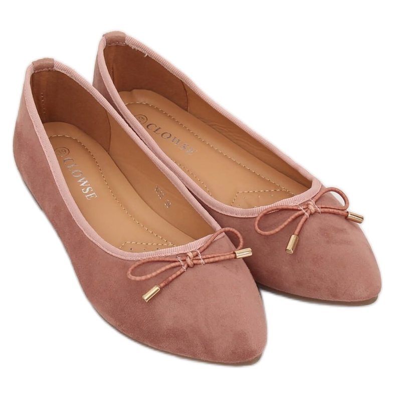 Ballerinat mantelin varpailla vaaleanpunainen 8F58 Vaaleanpunainen 1