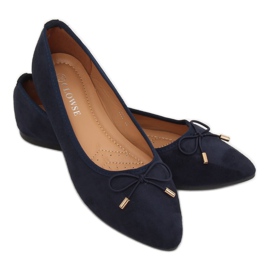 Ballerinat mantelin varpailla tummansininen 8F58 DK.BLUE 1