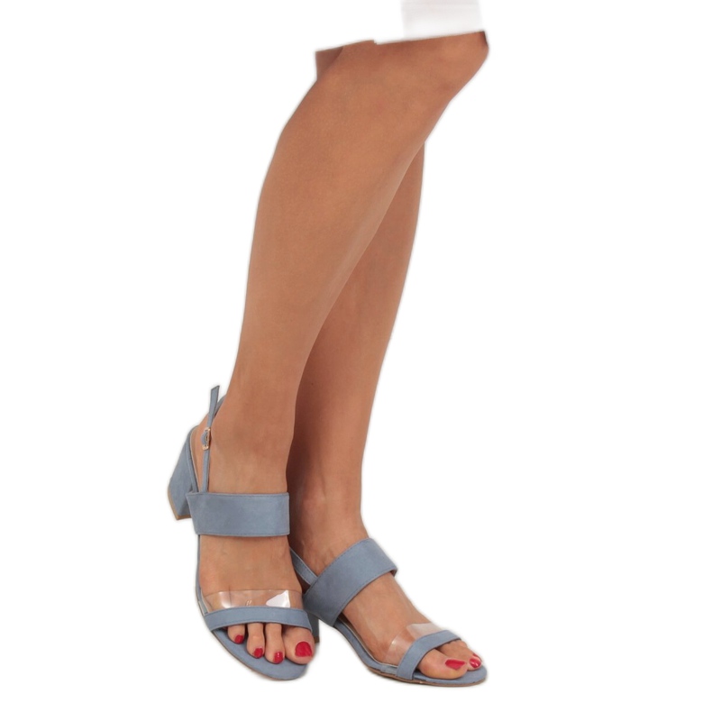 Siniset korkokengät 660-1 / SA-2 Sininen 1