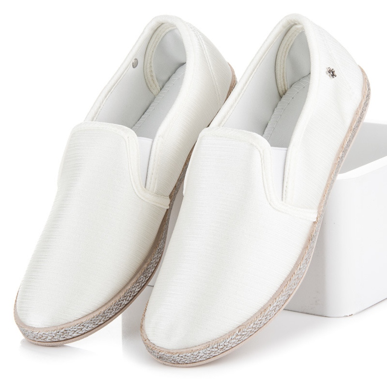 Balada Slip On Espadrilles valkoinen 1