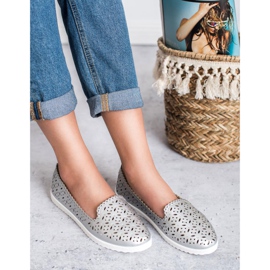 Vinceza Avoimet herrat harmaa 1