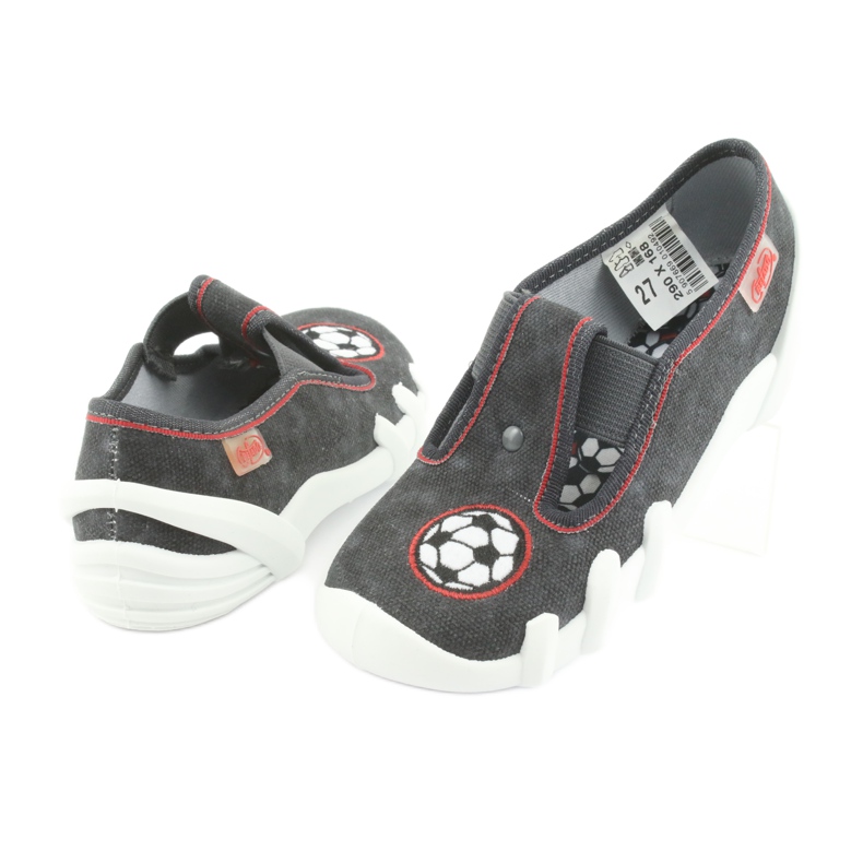 Befado lasten kengät 290X168 punainen harmaa 3