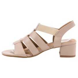 Evento Liukuvat korkokengät ruskea 1