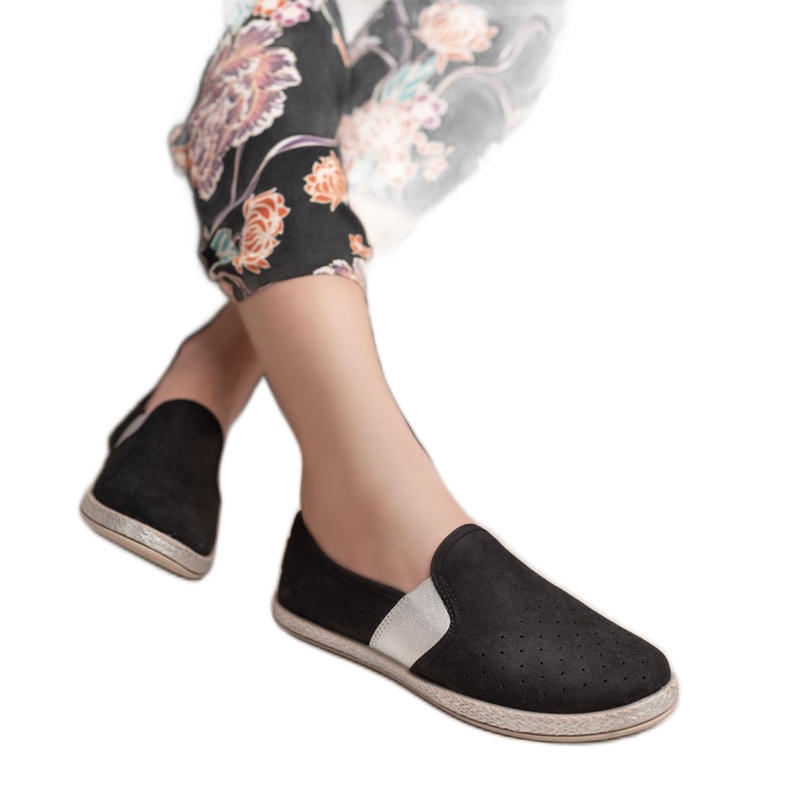 Mckeylor Mokkanahkaiset sliponit musta 1