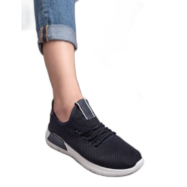 SHELOVET Naisten Slip-On kengät tummansininen sininen 1