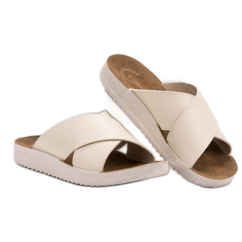 SHELOVET Eco -nahkatossut ruskea 1