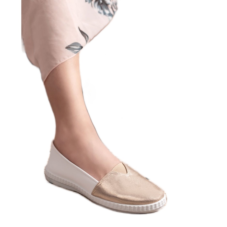 Mckeylor Muodikas Slip On Tennarit valkoinen keltainen 1