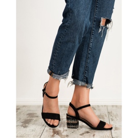 SDS Sandaalit baarissa musta 1