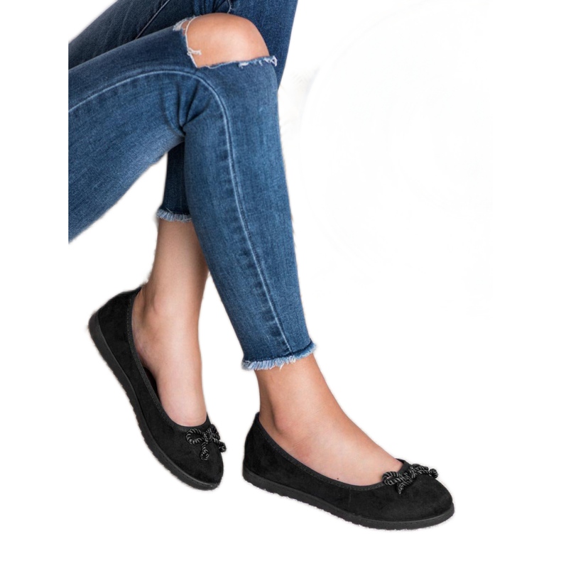 Comer Mokkanaiset ballerinat musta 2