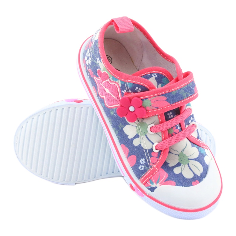 Tennarit Usta American Club nahka punainen sininen monivärinen 3