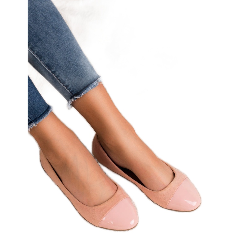 Comer Muodikkaita puuteribaleriineja vaaleanpunainen 1