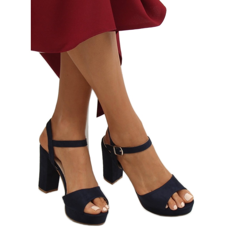Sandaalit lavalla YL96095 Navy laivastonsininen 1