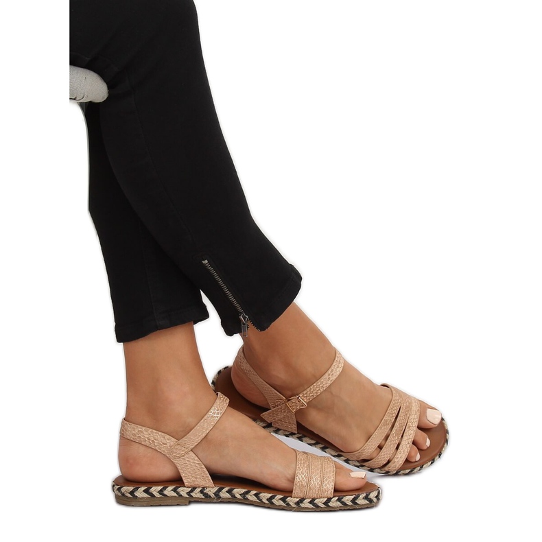 Champagne naisten sandaalit M531 Champagne monivärinen vaaleanpunainen 2