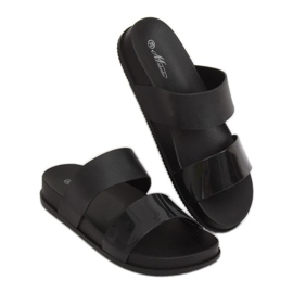 Mustat naisten mustat tossut TS-23 Musta 1