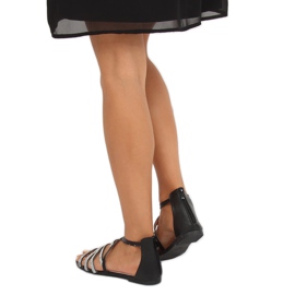 Mustat naisten sandaalit LL6339 Musta 1